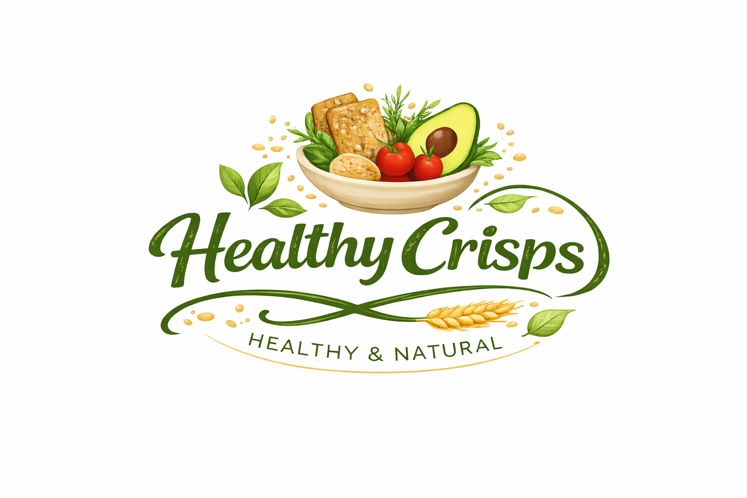 Healthy Crisps logo